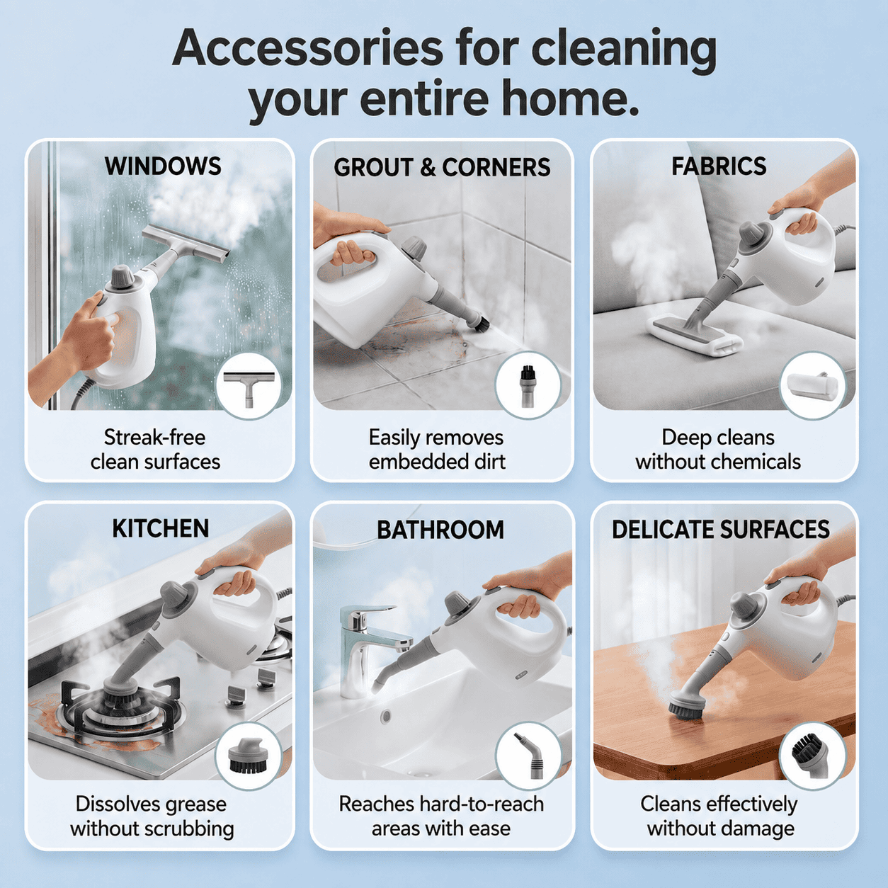 VAPEO™ – Steam Cleaning System