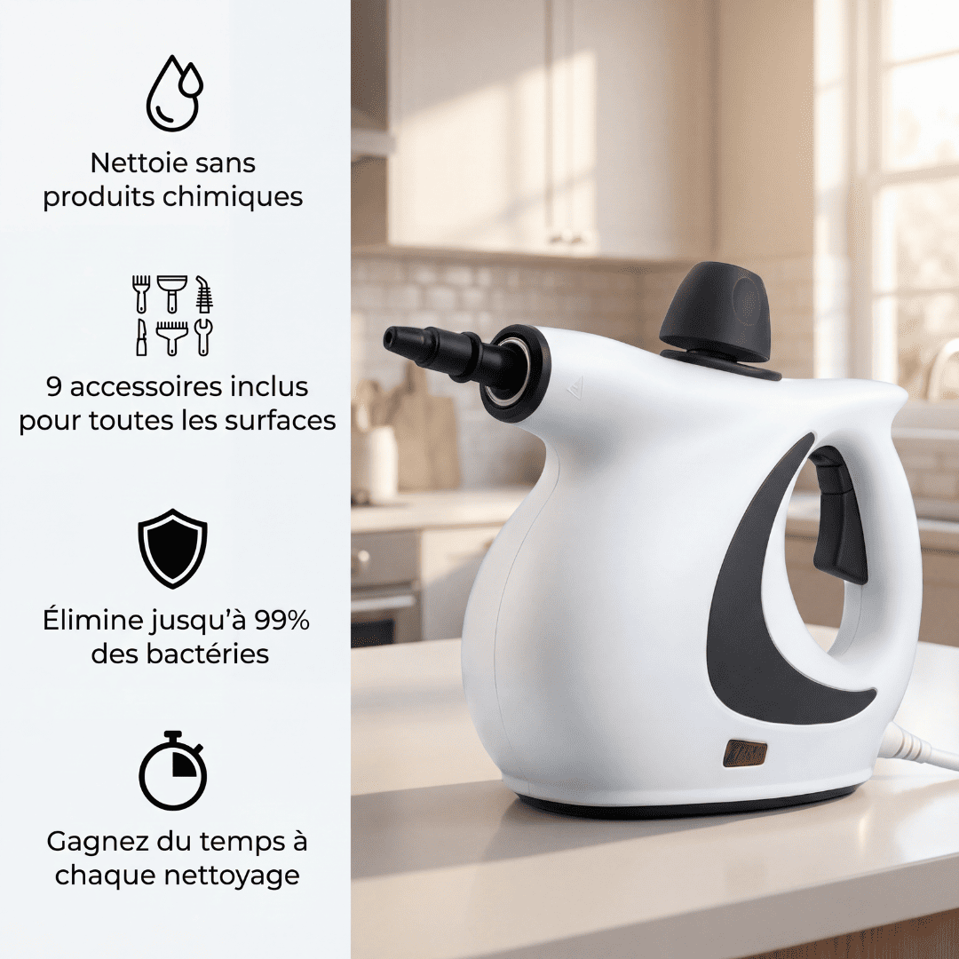 VAPEO™ – Système de nettoyage vapeur