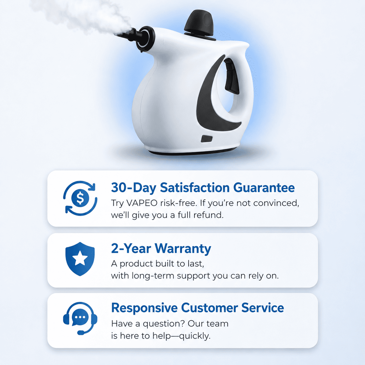 VAPEO™ – Steam Cleaning System